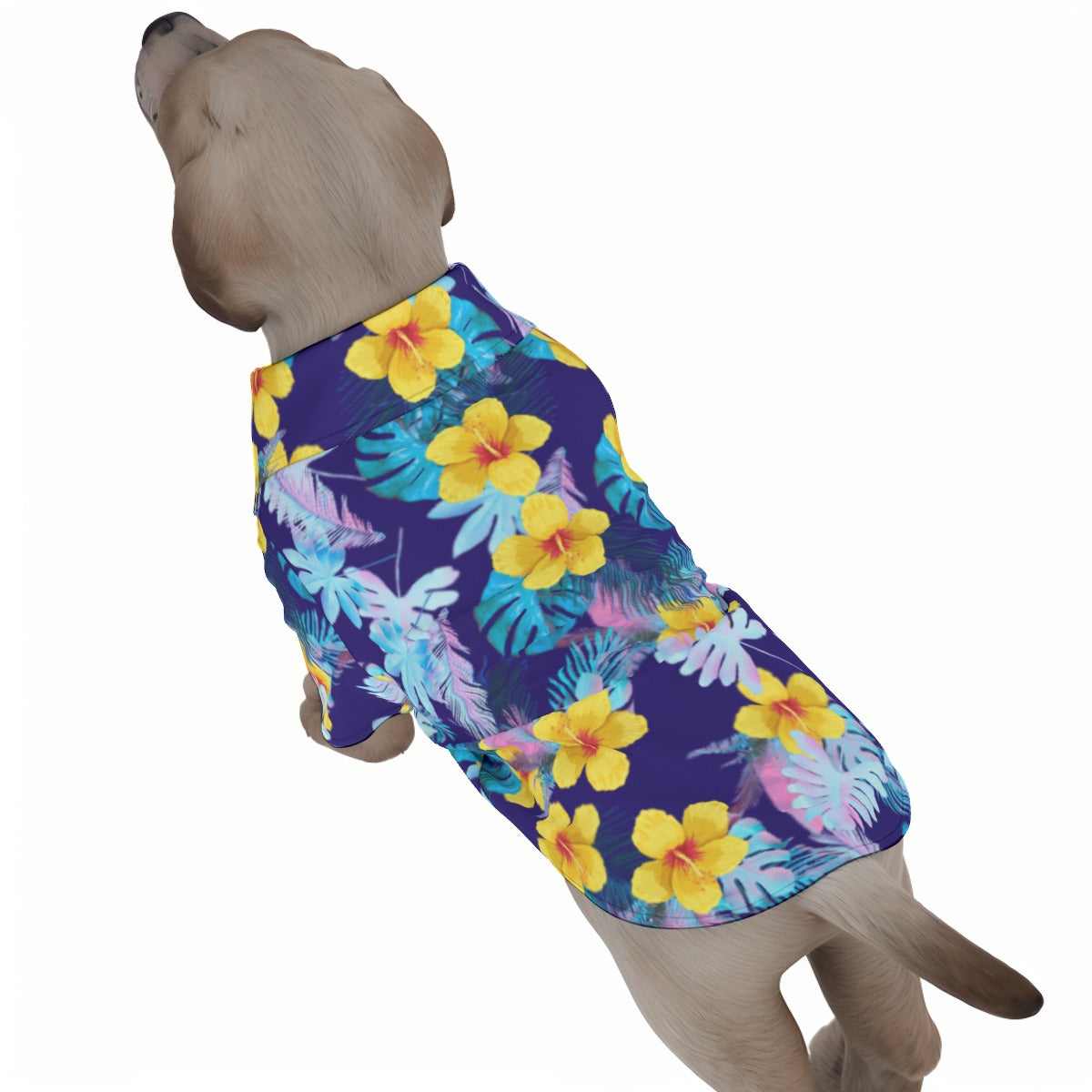 Bright Leaves Pet‘s Hawaiian Shirt