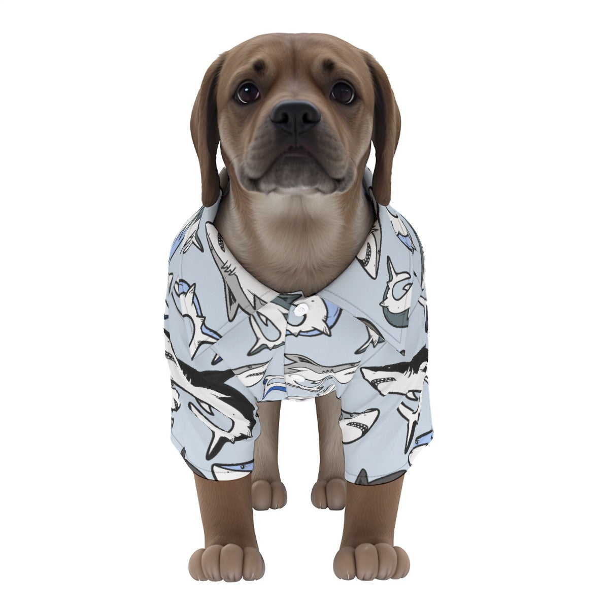 Shark Jawesome Pet‘s Hawaiian Shirt