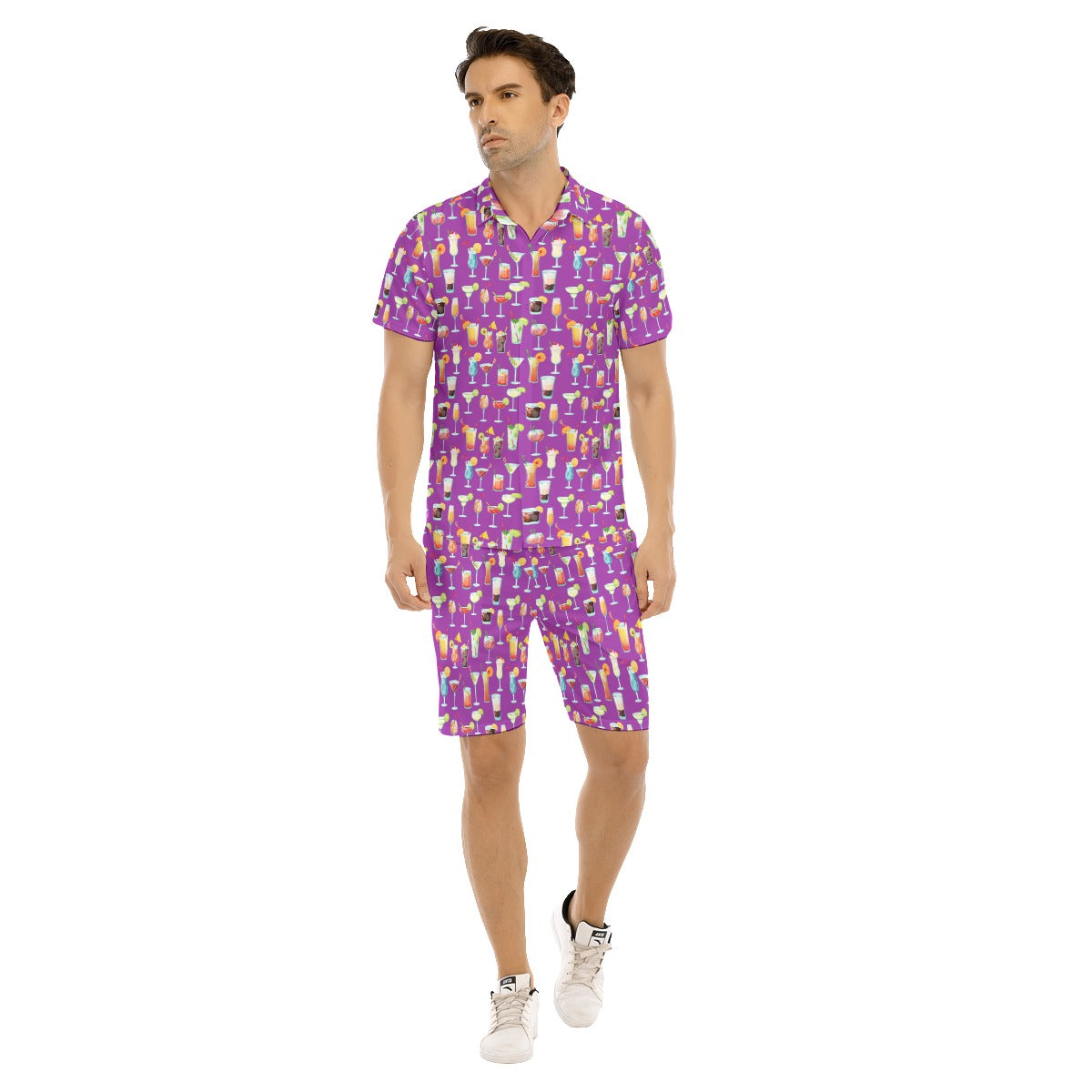 Cheers! Men's Shirt and Shorts Set