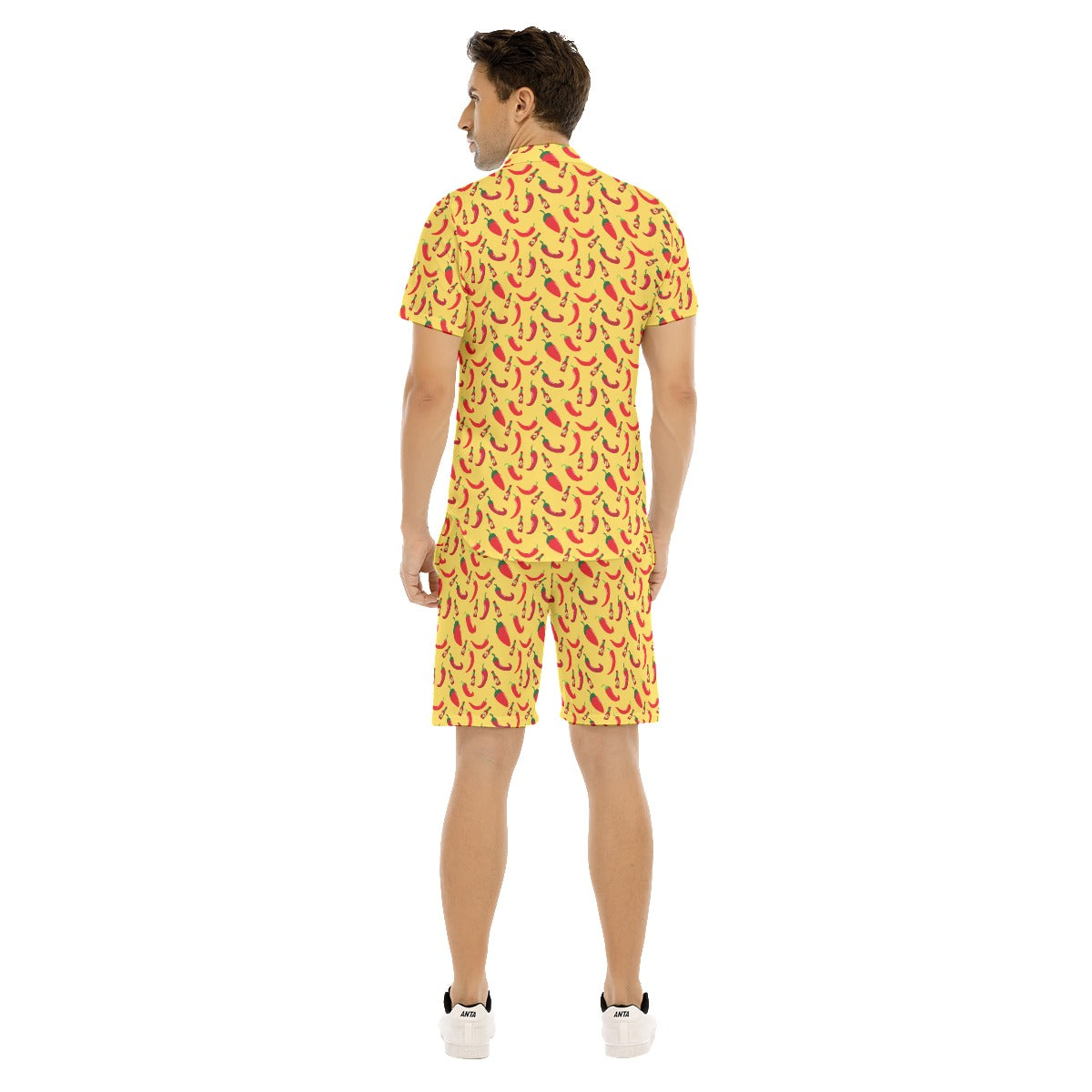 Hot N' Spicy Men's Shirt and Shorts Set