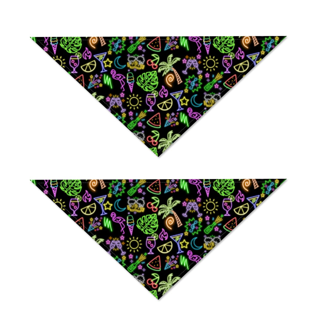 Neon Lights Pet's Scarf