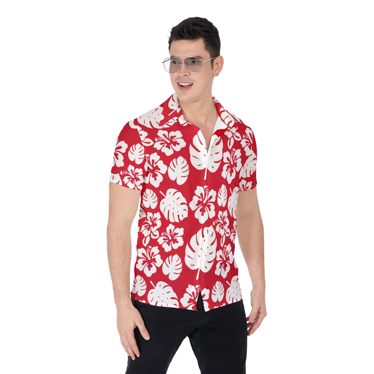 Hibiscus Honey Men's Shirt