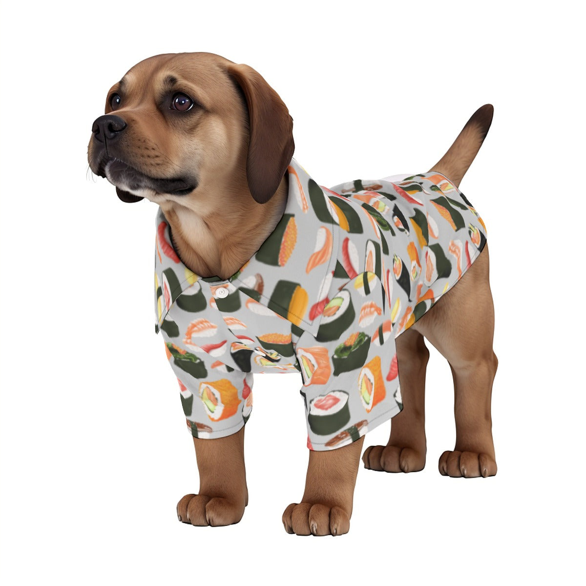 Sushi Roll With It Pet‘s Hawaiian Shirt