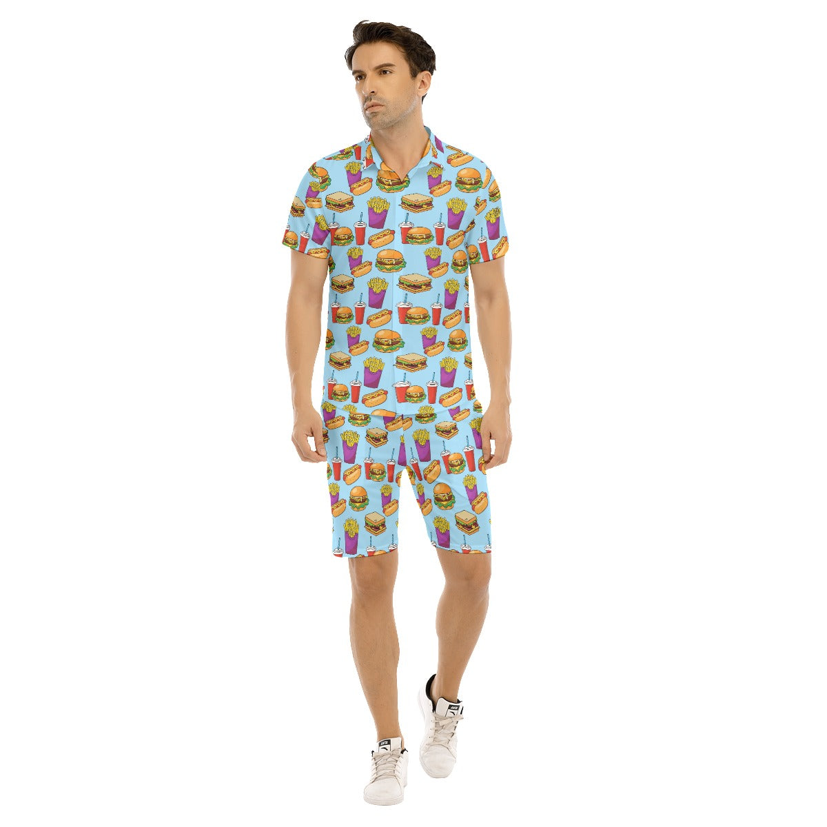 Order Up! Men's Shirt and Shorts Set
