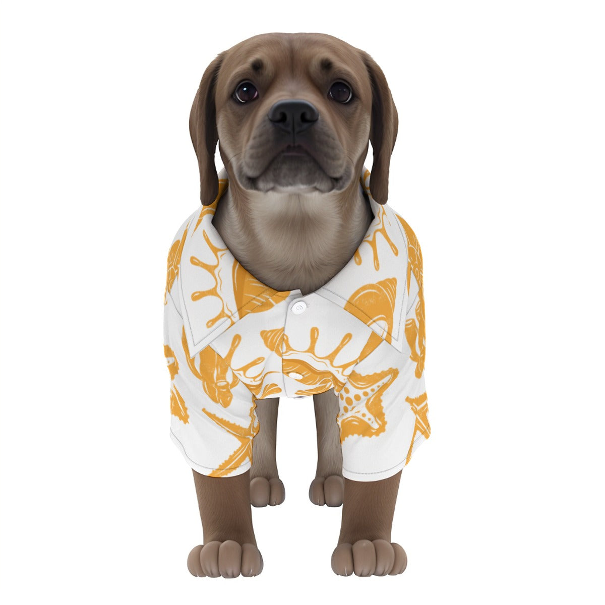 Take a Shellfie Pet‘s Hawaiian Shirt