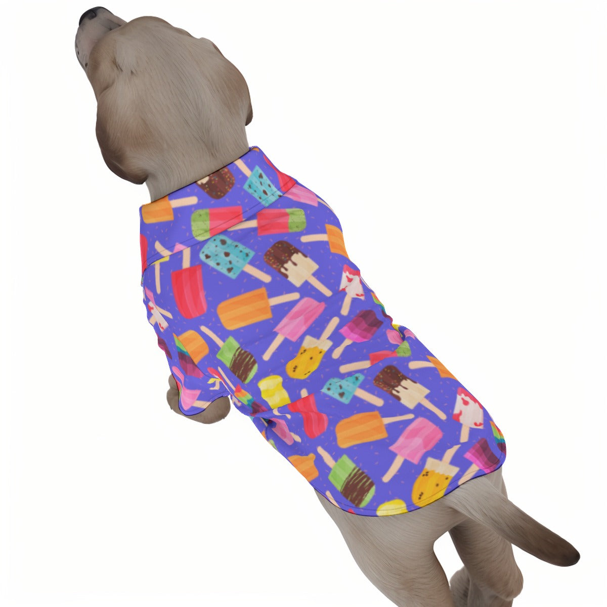 Frozen Treat Yo' Self Pet‘s Hawaiian Shirt