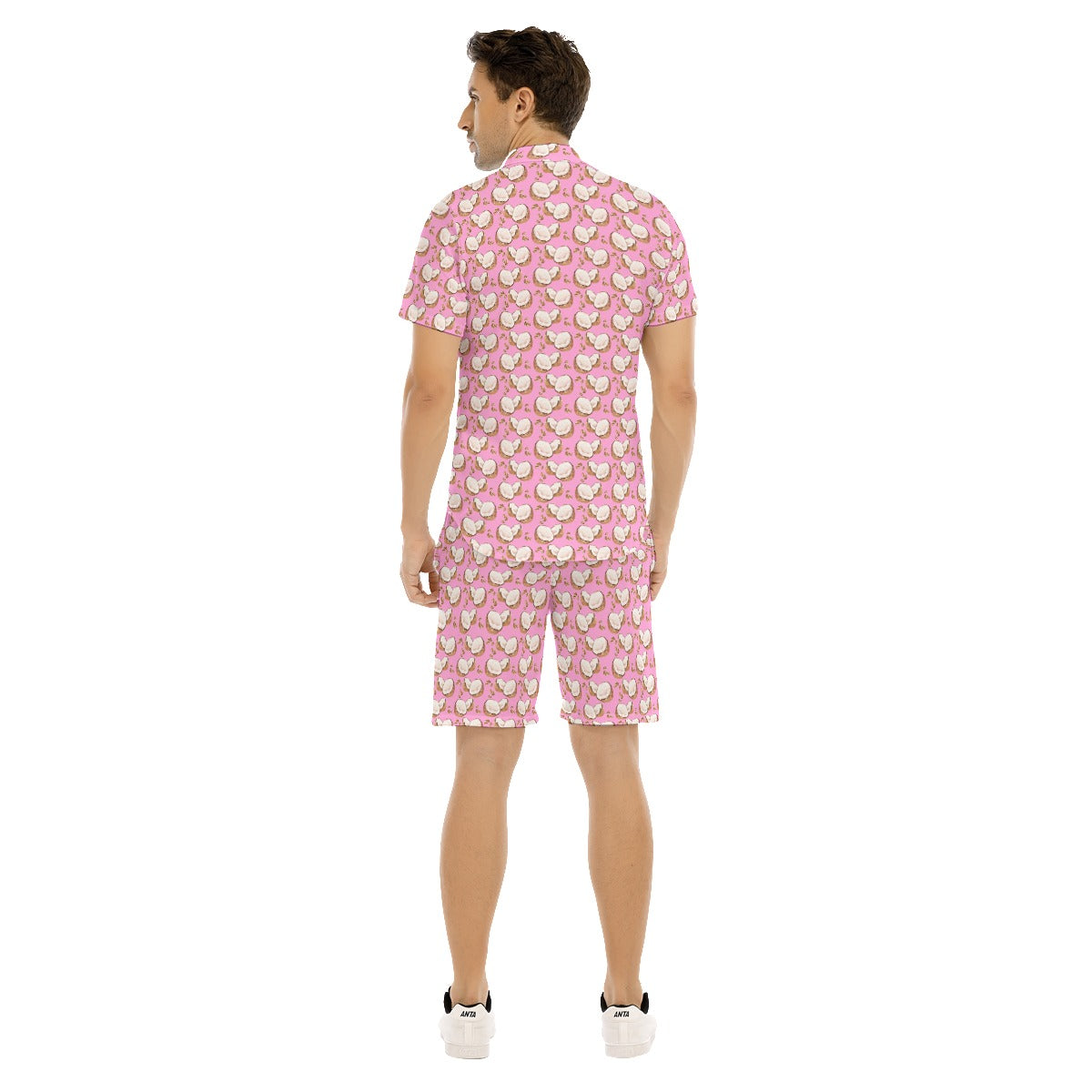 Coco-Nuts Men's Shirt and Shorts Set