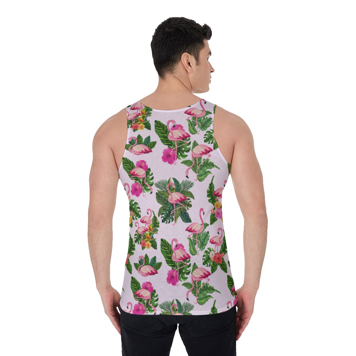 Flamingoing Along Men's Tank