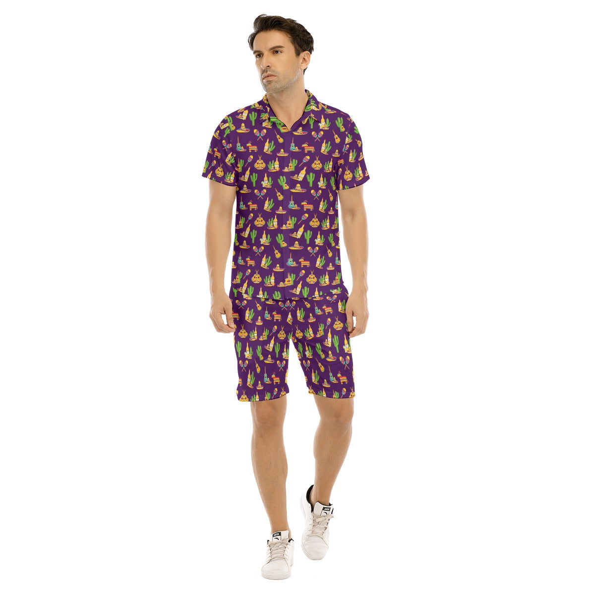 Fiesta Forever Men's Shirt and Short Set