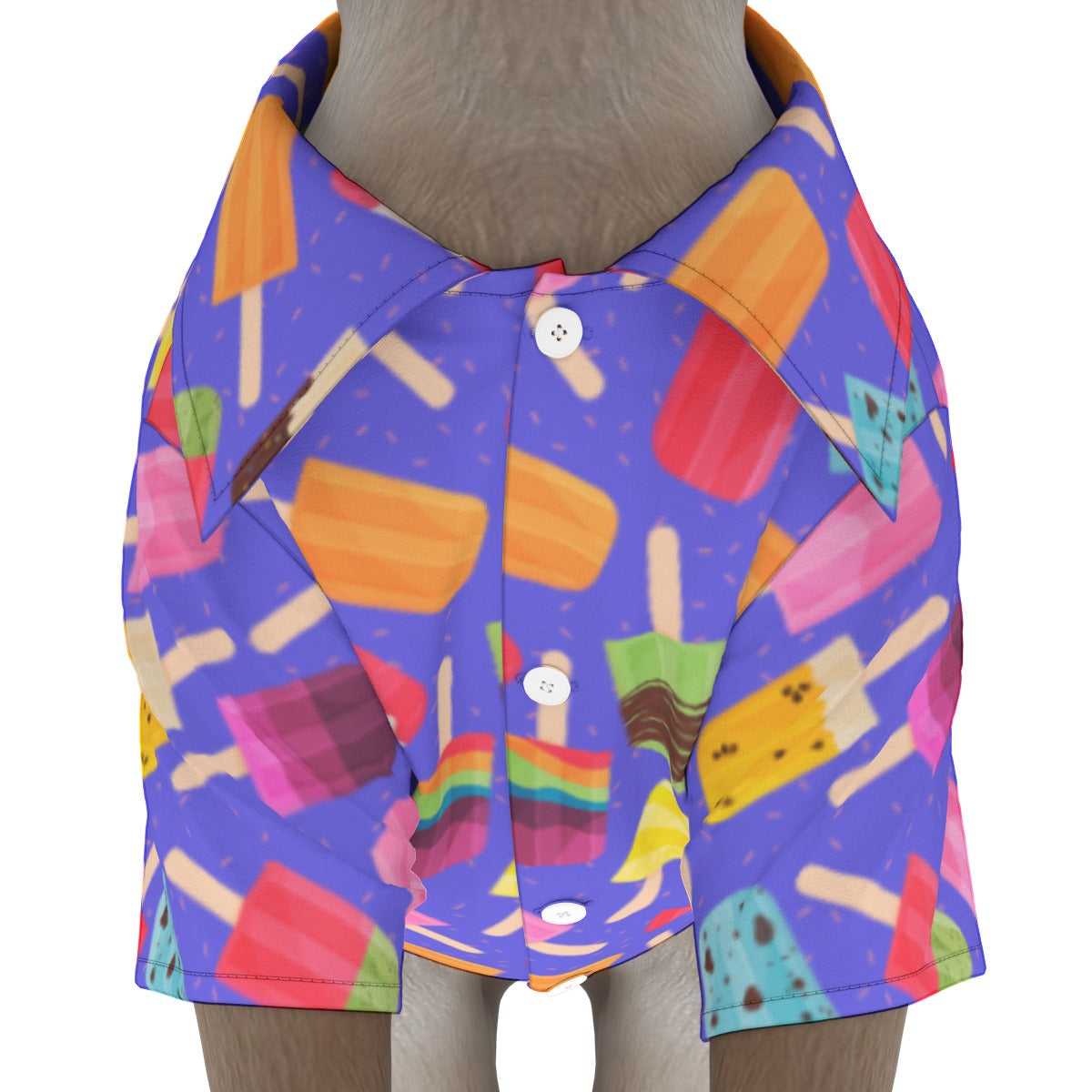 Frozen Treat Yo' Self Pet‘s Hawaiian Shirt