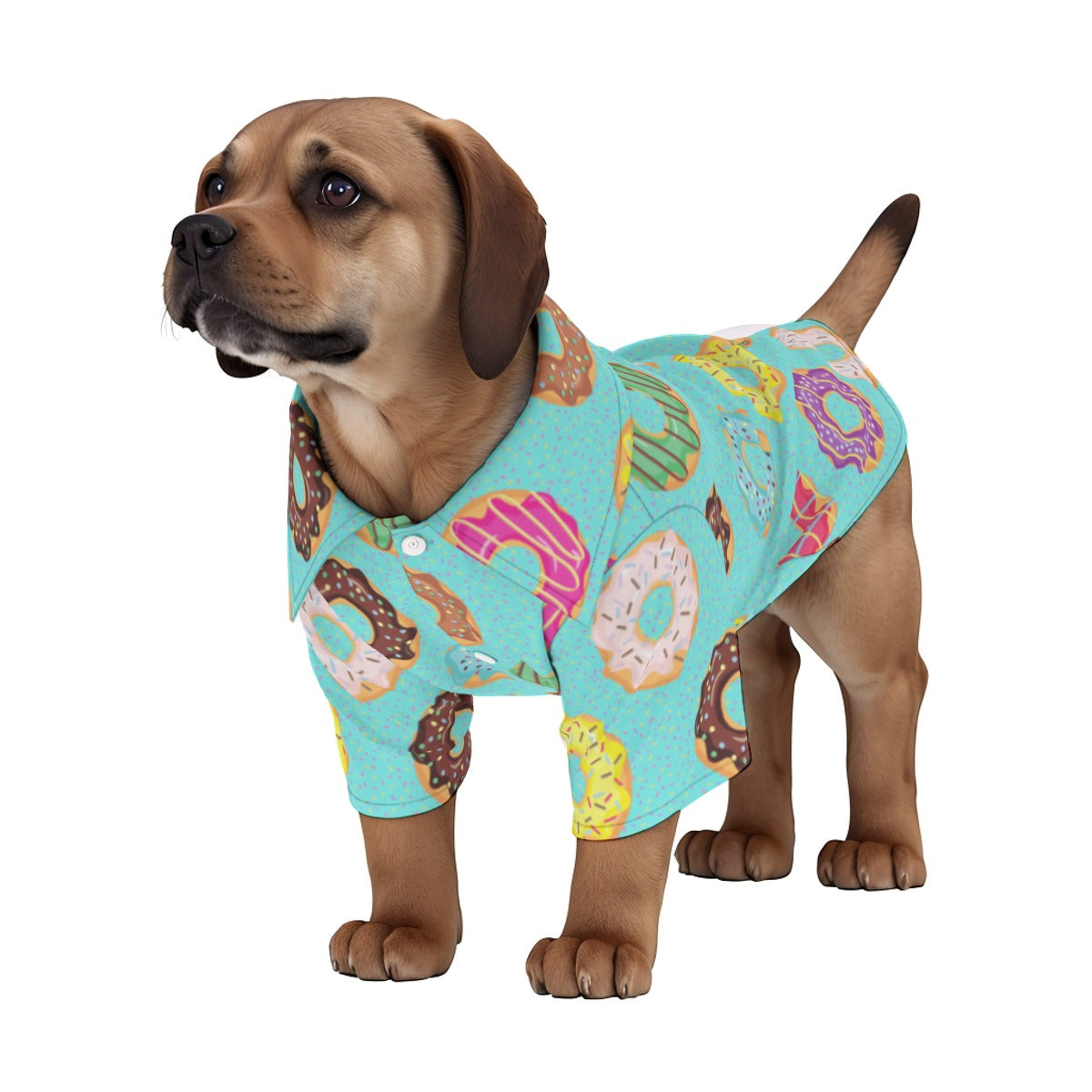 Donut Worry 'Bout It Pet‘s Hawaiian Shirt