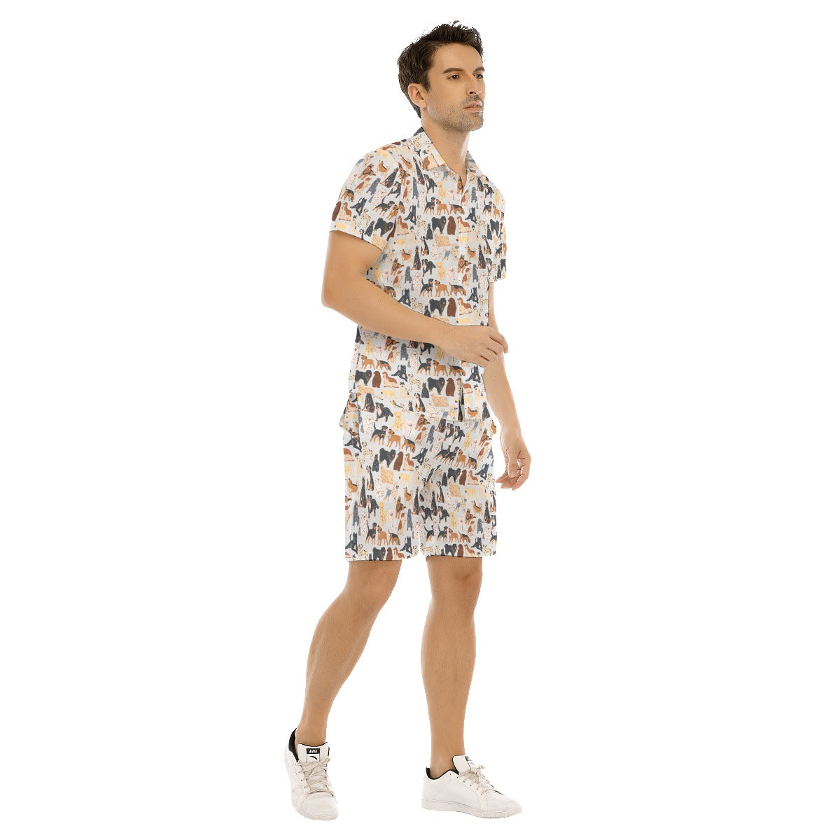 Dog Days of Summer Men's Shirt and Shorts Set