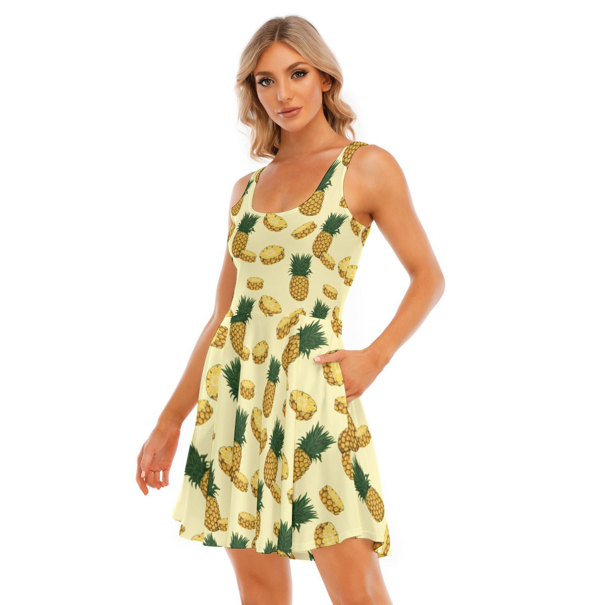 Pineapple Passion Women's Skater Dress