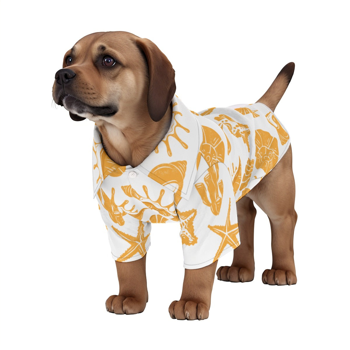 Take a Shellfie Pet‘s Hawaiian Shirt