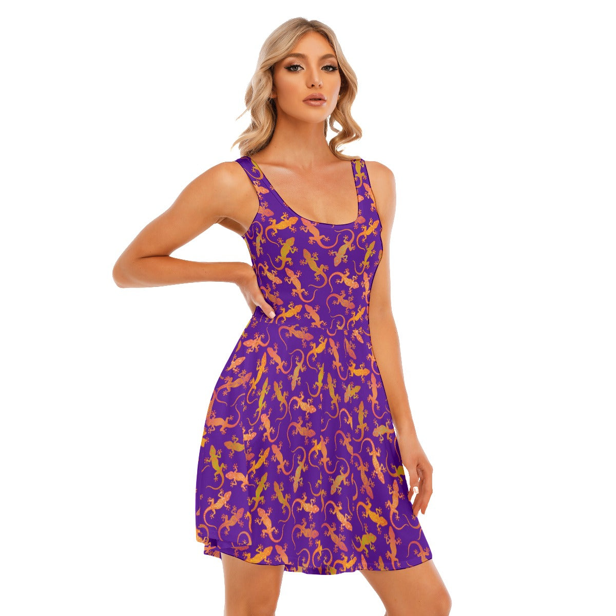 Gecko Getaway Women's Skater Dress