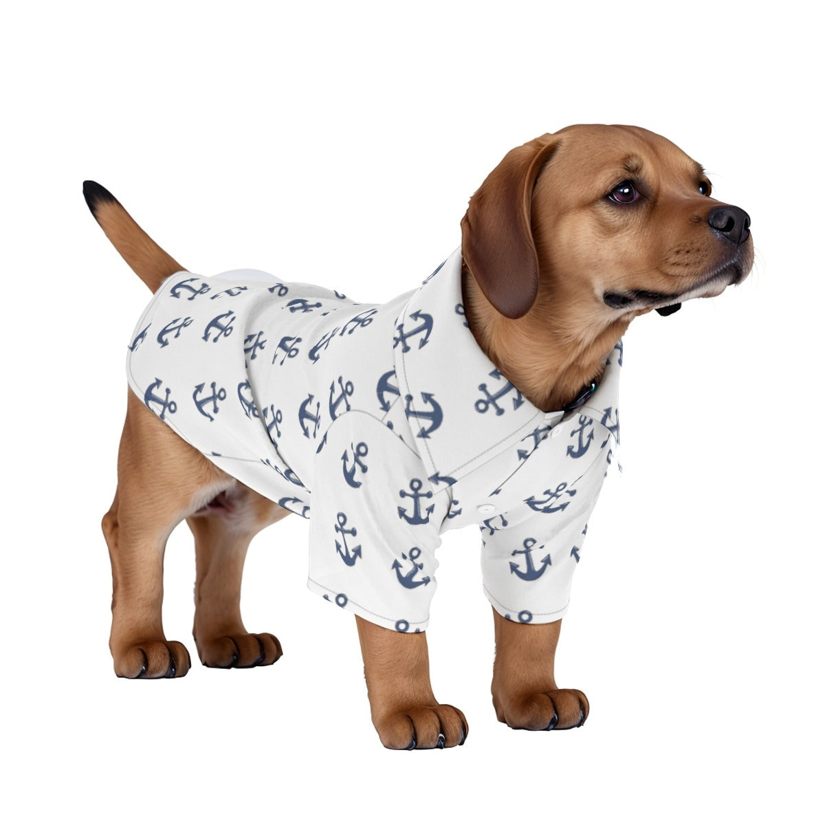 Anchors Aweigh! Pet‘s Hawaiian Shirt