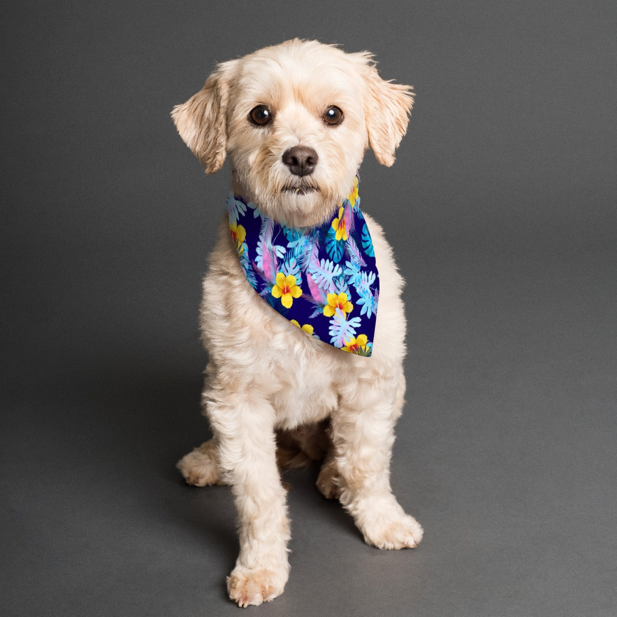 Bright Leaves Pet's Scarf
