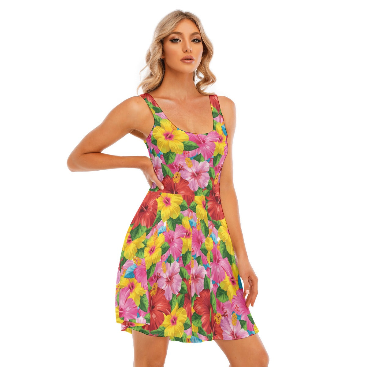 Flower Power Women's Skater Dress