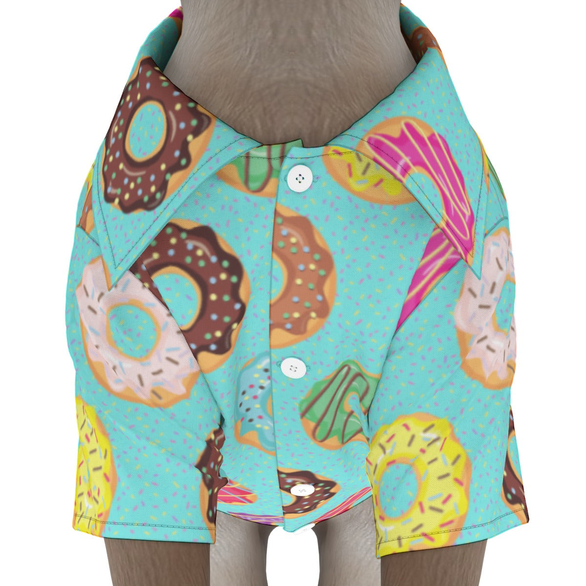 Donut Worry 'Bout It Pet‘s Hawaiian Shirt