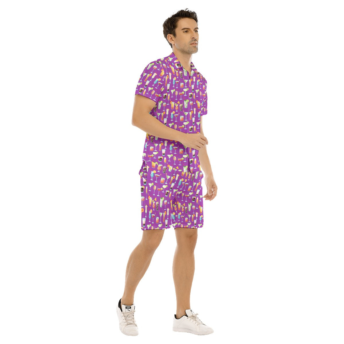 Cheers! Men's Shirt and Shorts Set