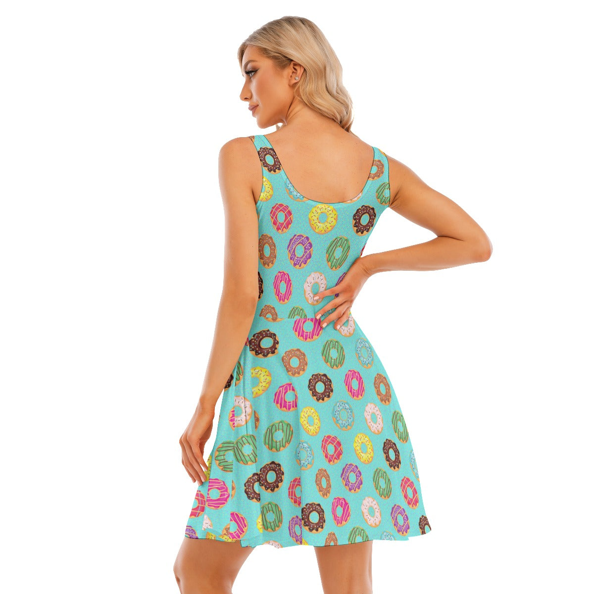 Donut Worry 'Bout It Women's Skater Dress