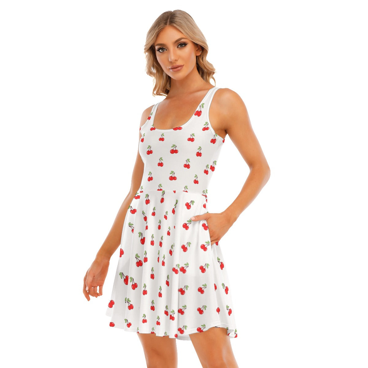 Cheery Cherry Women's Skater Dress