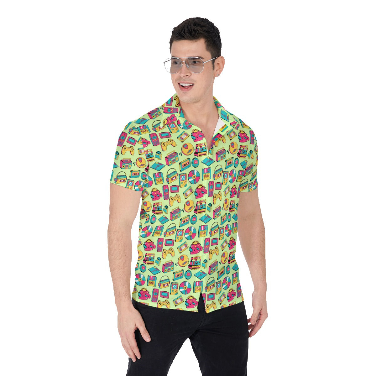 Retro Tech Men's Shirt