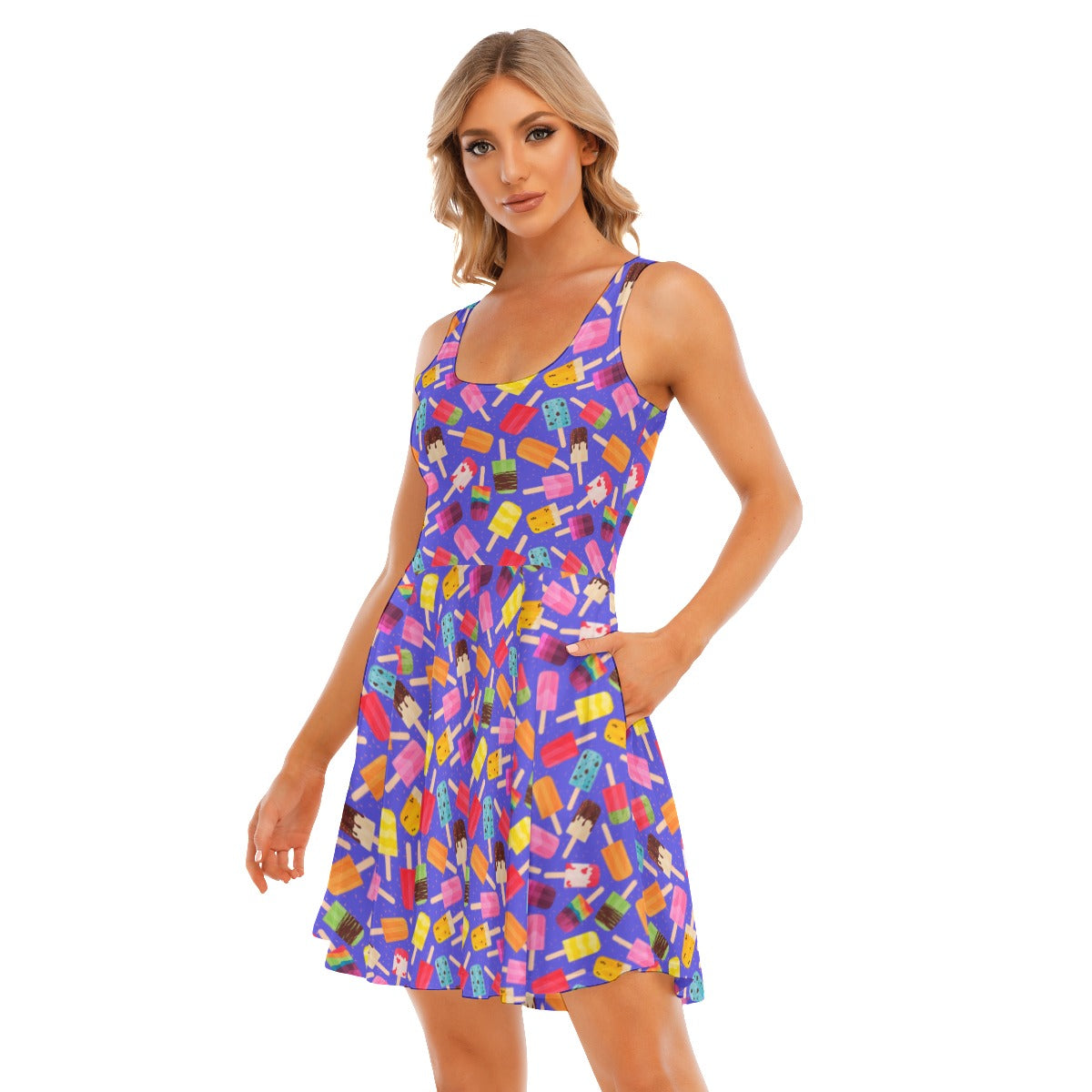 Frozen Treat Yo' Self Women's Skater Dress