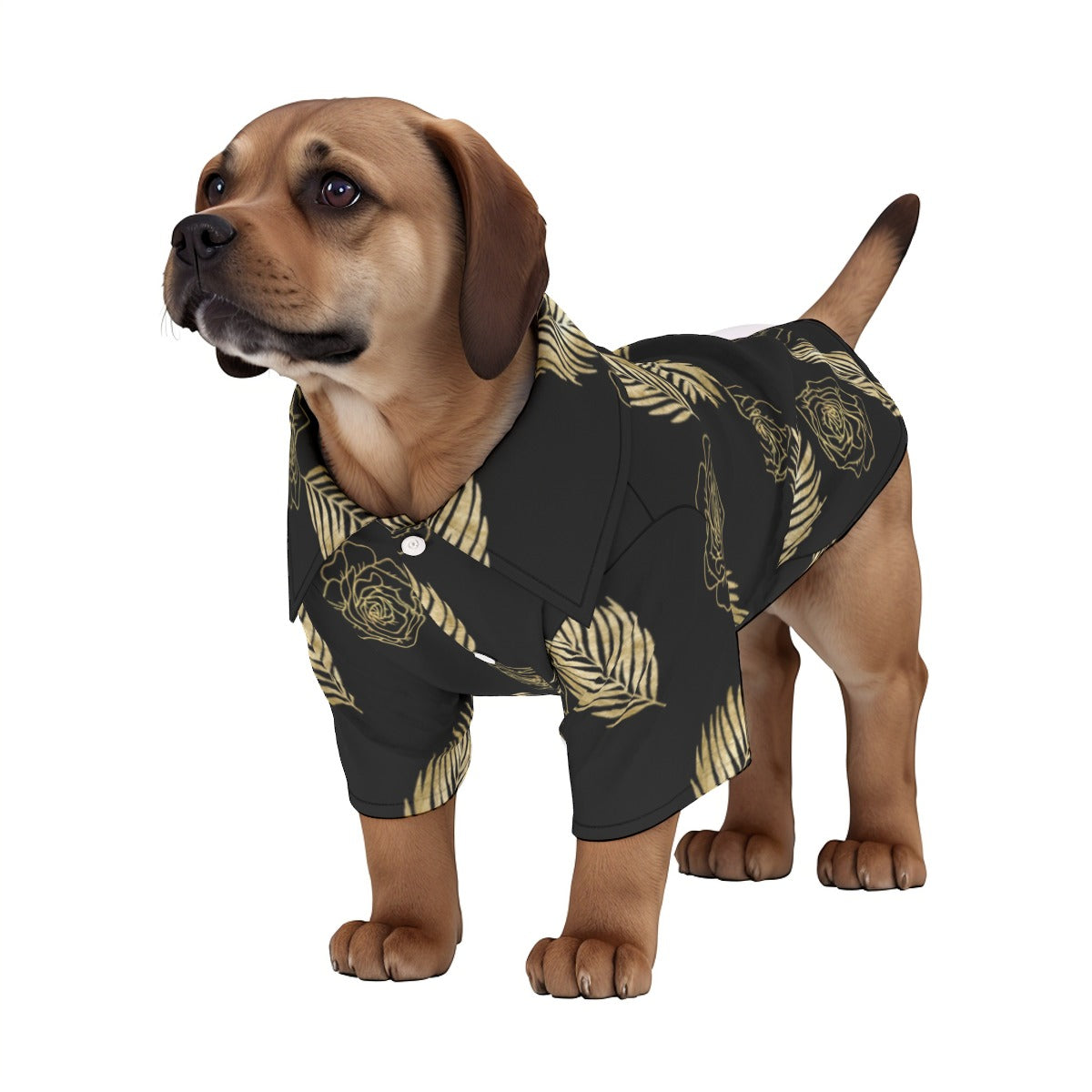 Gold Leaf Pet‘s Hawaiian Shirt