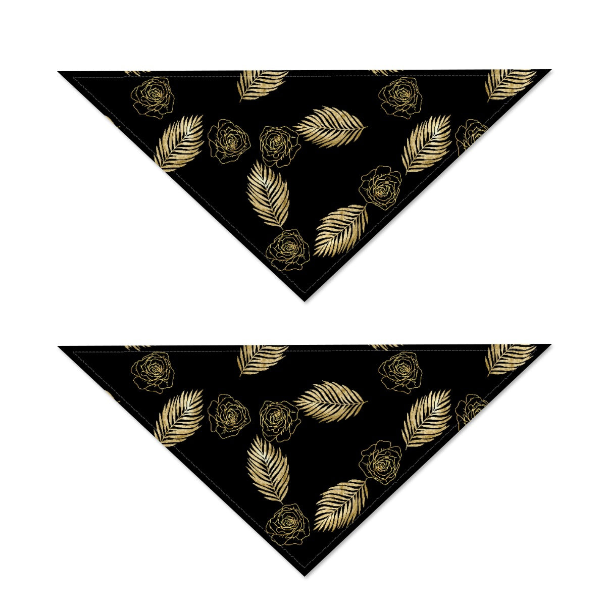 Gold Leaf Pet's Scarf