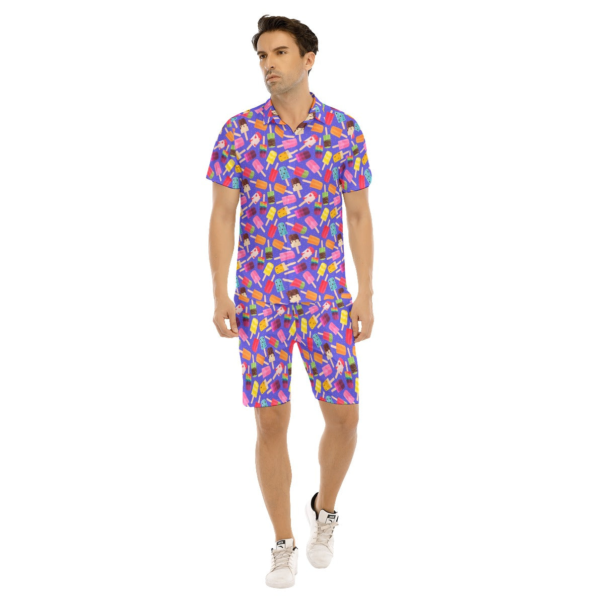 Frozen Treat Yo' Self Men's Shirt and Shorts Set