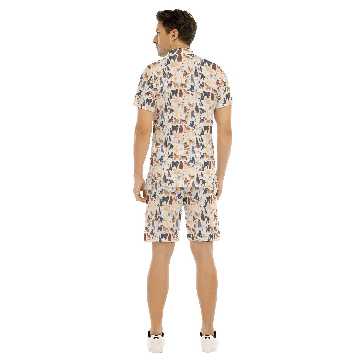 Dog Days of Summer Men's Shirt and Shorts Set