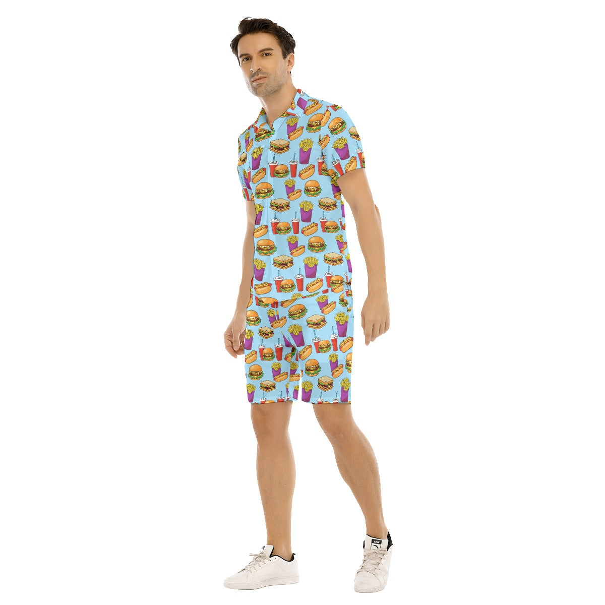 Order Up! Men's Shirt and Shorts Set