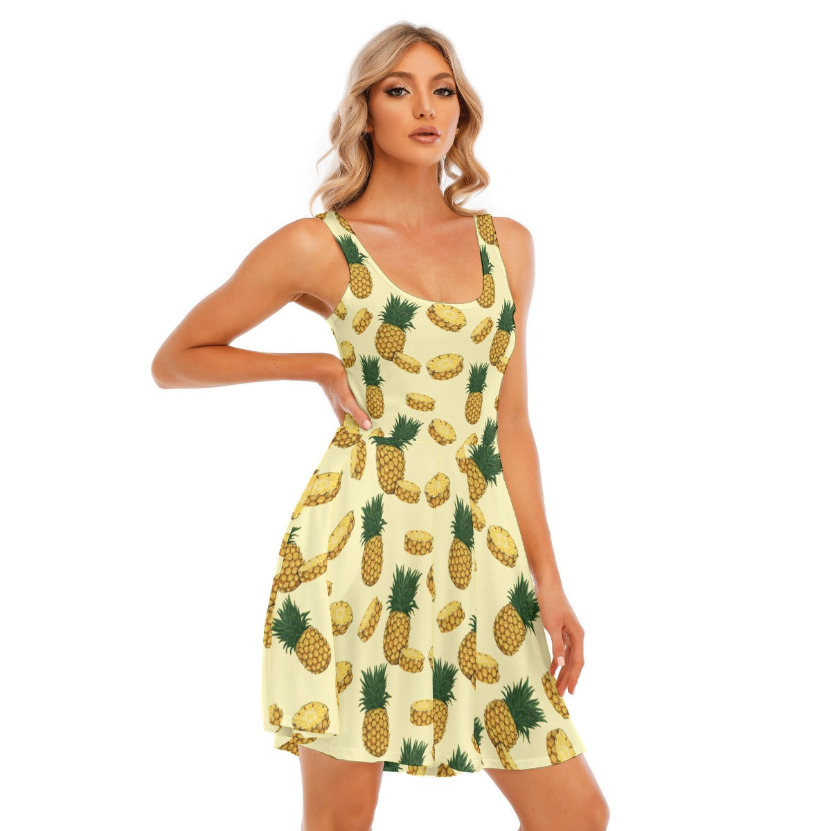 pineapple dress for women Pineapple Passion Women's Skater Dress – Tropic Couple