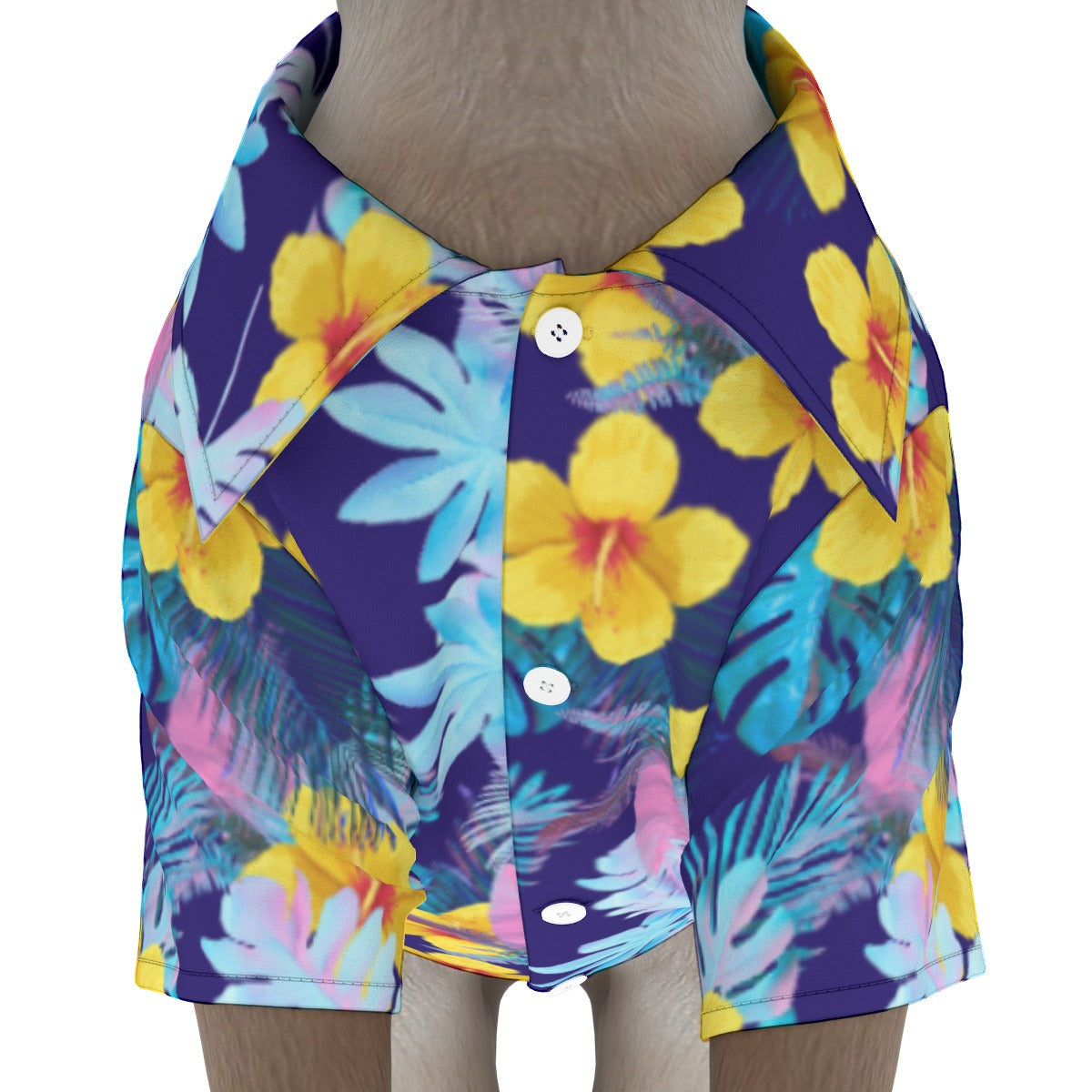 Bright Leaves Pet‘s Hawaiian Shirt