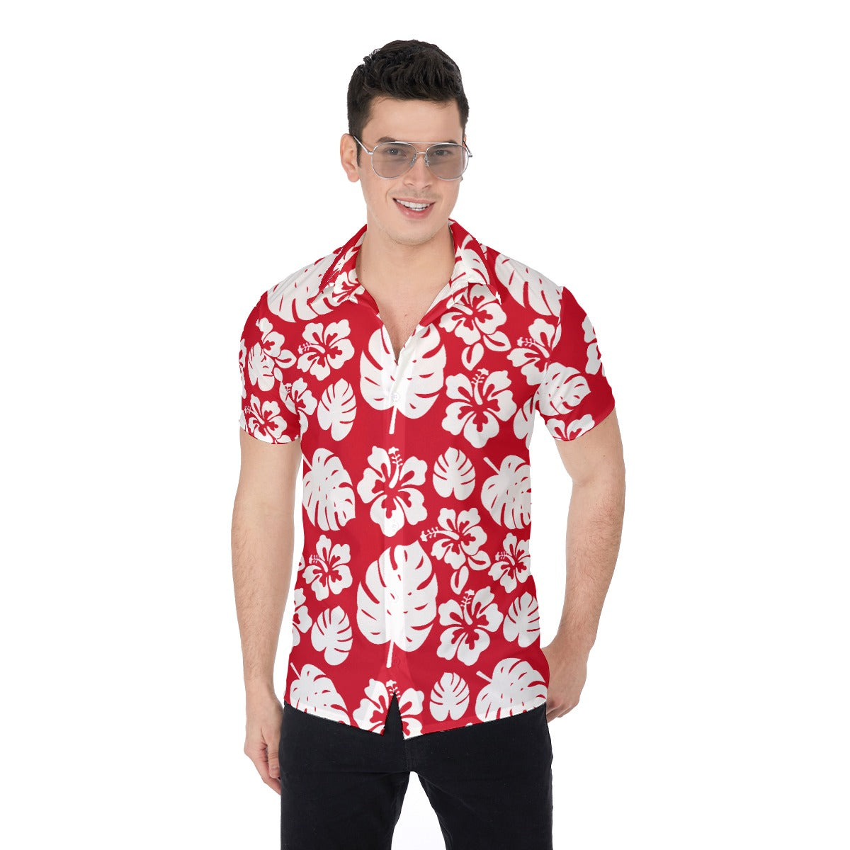 Hibiscus Honey Men's Shirt
