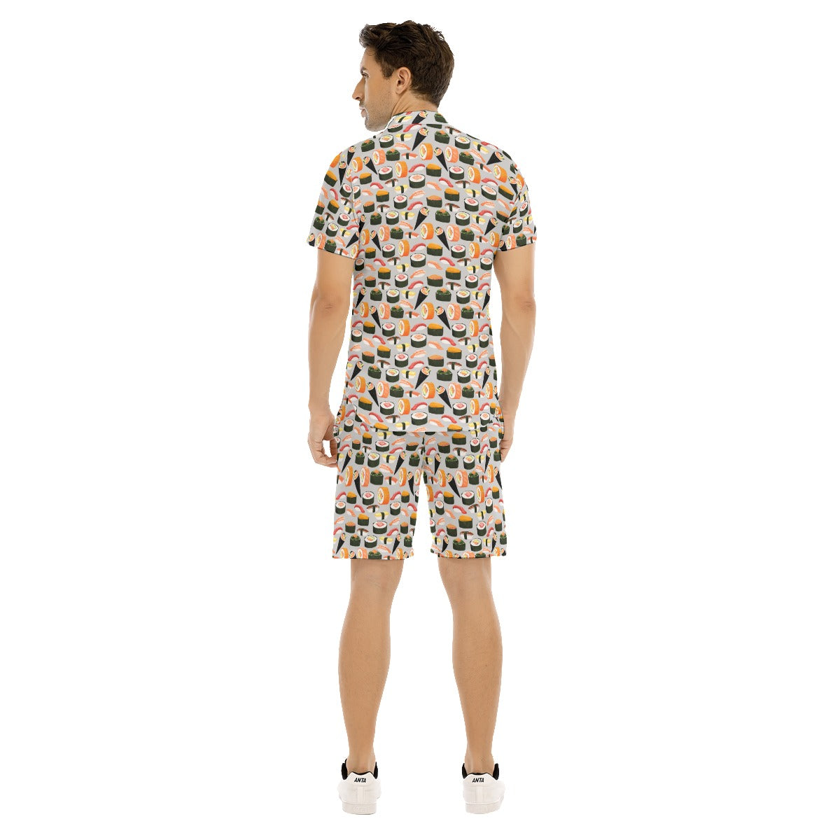 Sushi Roll With It Men's Shirt and Shorts Set
