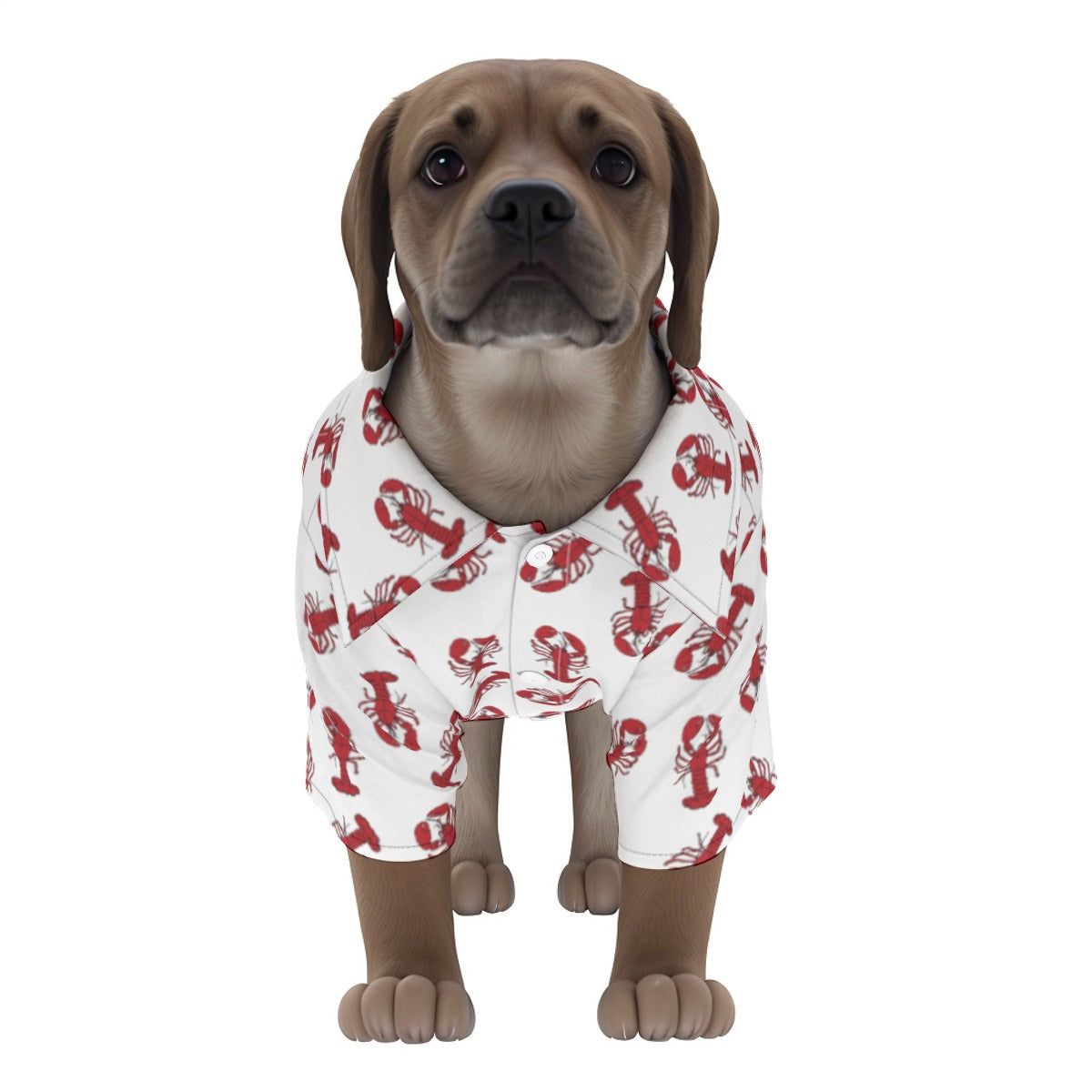 Lobstah Fun Pet‘s Hawaiian Shirt