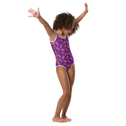 Gecko Getaway Girls Swimsuit