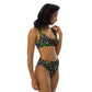 Neon Lights Women's high-waisted bikini