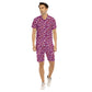 Caturday Men's Shirt And Shorts Set