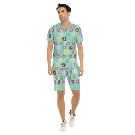 Donut Worry 'Bout It Men's Shirt and Shorts Set