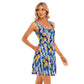 Bright Leaves Women's Skater Dress