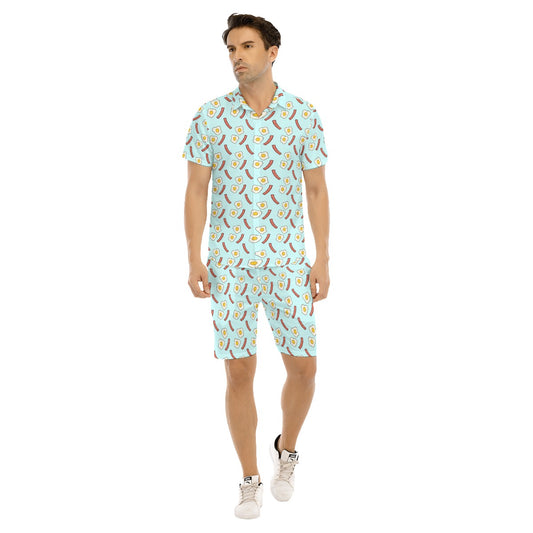 Brunch Bunch Men's Shirt and Shorts Set