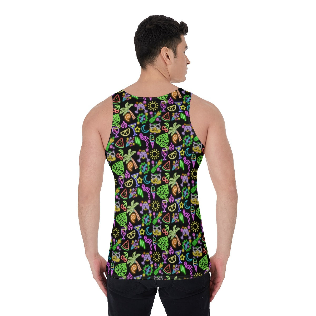 Neon Lights Men's Tank