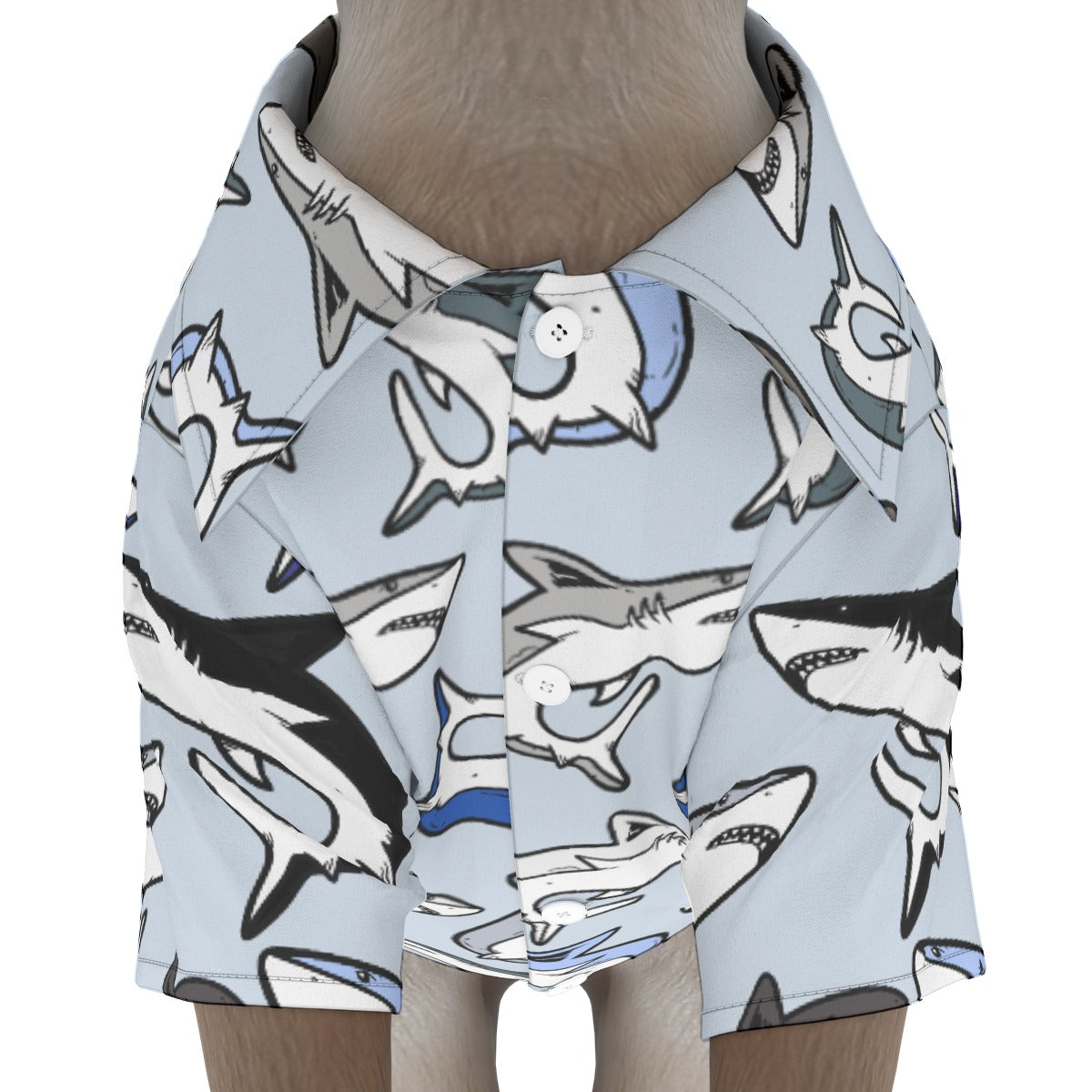 Shark Jawesome Pet‘s Hawaiian Shirt