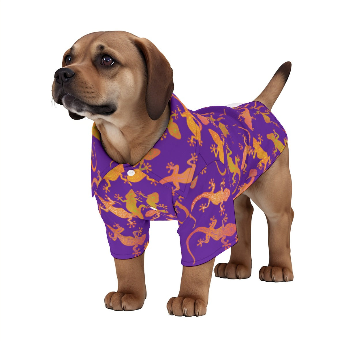 Gecko Getaway Pet‘s Hawaiian Shirt