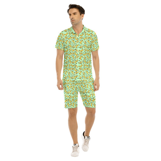 Go Bananas Men's Shirt and Shorts Set