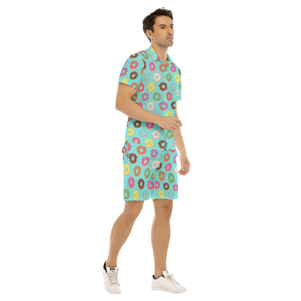 Donut Worry 'Bout It Men's Shirt and Shorts Set