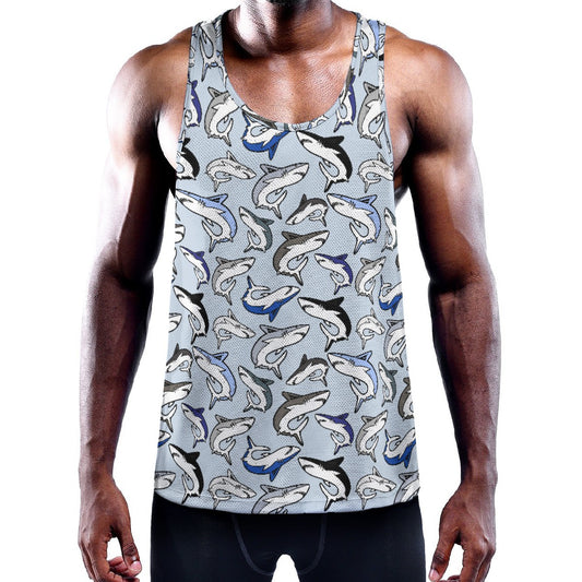 Shark Jawesome Men's Muscle Tank